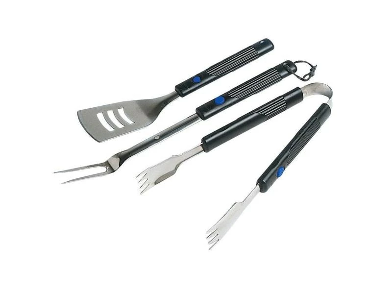 Campingaz Grillbesteck-Set 3-teilig, Silber 1 Campingaz Grillbesteck-Set 3-teilig, Silber