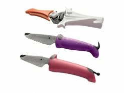Kuhn Rikon Kinder Küchenmesser Weiss/Pink