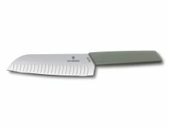 Victorinox Santokumesser Swiss Modern Grau