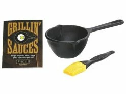 LODGE Marinier-Set Guss, 11.3 cm 2-teilig, Schwarz