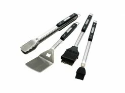 Broil King Grillbesteck-Set Premium 4-teilig, Silber