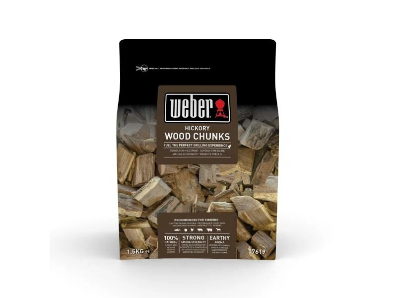 Weber Räucherchips Hickory 1.5 kg 1 Weber Räucherchips Hickory 1.5 kg