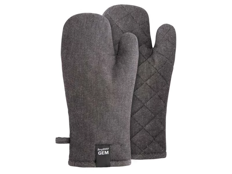 BergHOFF Küchenhandschuh Gem Line Schwarz, 2 Stück 1 BergHOFF Küchenhandschuh Gem Line Schwarz, 2 Stück