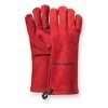 Feuermeister Grillhandschuh Premium BBQ Rot, Grösse 12