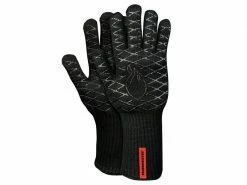 Feuermeister Grillhandschuh Premium BBQ Schwarz, Grösse 12